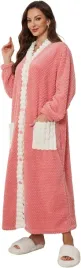 szlafrok-damski-dlugi-pluszowy-polarowy-300-gsm-kimono-cieply-kieszenie