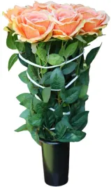 bukiet-herbaciane-roze-3d-do-wazonu-sztuczne-kwiaty-stroik-na-grob-cmentarz