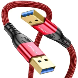 kabel-usb-typ-a-3-0-xgmatt-05-m-5-gb-s-meski-meski-pleciony-czerwony