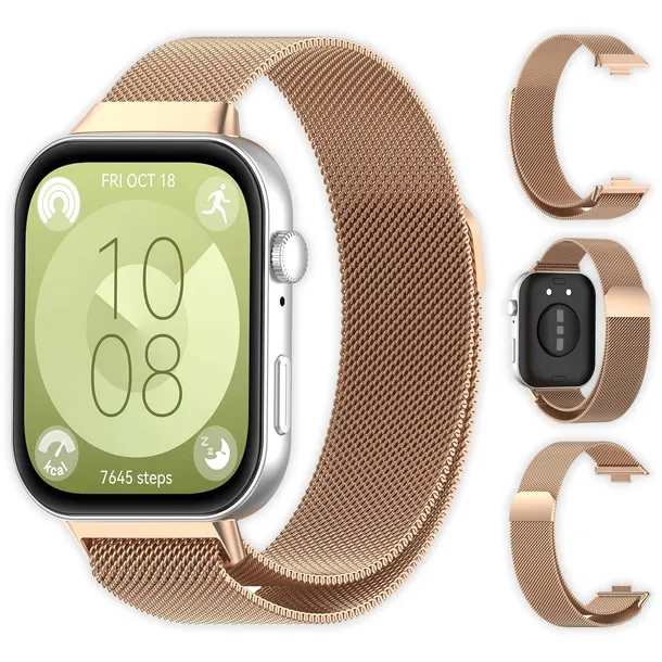 Bransoleta Milanese pasek Vanfone do Huawei Watch Fit 3/4/5/5 Pro | KOLORY