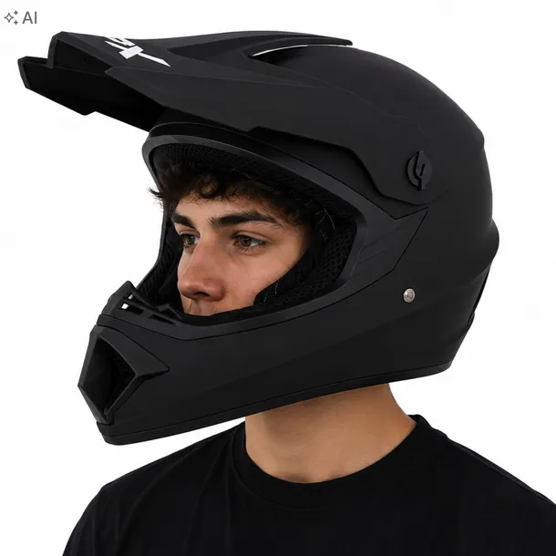 Kask Crossowy Quad ATV Enduro Hulajnoga Elektryczna BMX L 59-60cm