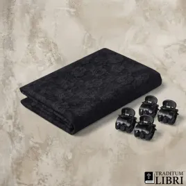 zestaw-czarna-mala-mantylka-koronkowa-do-kosciola-4-klipsy-stabilizujace