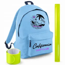plecak-niebieski-20l-duzy-wygodny-california-surf-club-opaska-odblaskowa