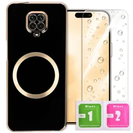 etui-do-xiaomi-redmi-note-9-pro-joless-case-zlote-czarny-magsafe-ring-szklo