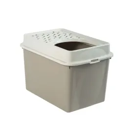 rotho-berty-kuweta-z-gornym-wejsciem-cappuccino