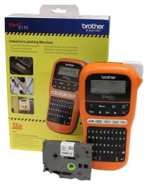 brother-p-touch-pt-e110-drukarka-etykiet-zestaw-instalatora-tasma-12mm