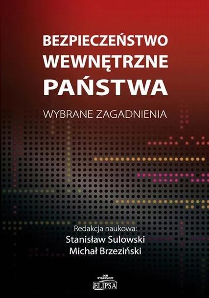 Ebook Bezpieczeństwo wewnętrzne państwa. Wybrane zagadnienia