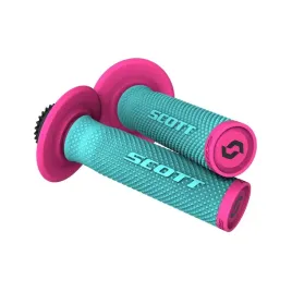 gripy-manetki-scott-sx-ii-lock-on-z-mocowaniem-cam-set-kolor-mietowe