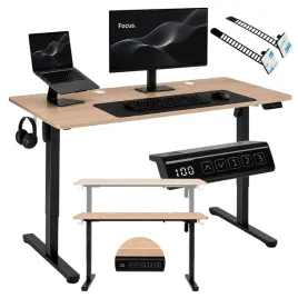 biurko-elektryczne-regulowane-120x60-cm-72-118-cm-blat-dab-naturalny