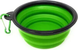 miski-dla-zwierzat-z-karabinczykiem-skladane-silikonowe-zielone-2-szt-340ml