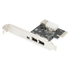 kontroler-firewire-400-digitus-pci-express-3xzew-ieee1394a-6pin-mini