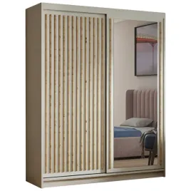 szafa-przesuwna-dwudrzwiowa-lamele-lustro-120-cm-kaszmir-dab-artisan-drax