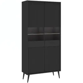 witryna-czterodrzwiowa-92-cm-antracyt-czarny-mat-do-salonu-molto