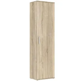 szafa-50cm-dab-sonoma-waska-5-polek-wysoka-do-przedpokoju-vesta