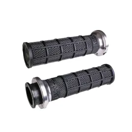 gripy-manetki-odi-hart-luck-v-twin-lock-on-id-1-czarne-srebrne
