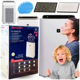 oczyszczacz-i-nawilzacz-sharp-kc-d60euw-hepa-plasmacluster-48-m