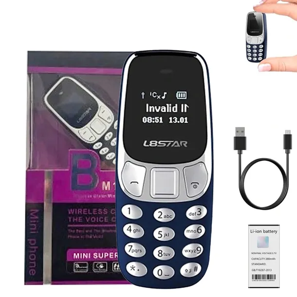 Mini Telefon komórkowy L8star Life 32 MB Zmiana Głosu