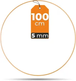 gruba-metalowa-obrecz-zlota-mat-100-cm-5mm-makrama