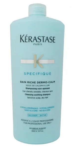 Kerastase Specifique Bain Riche Dermo Calm Wzbogacona Kąpiel 1000ml