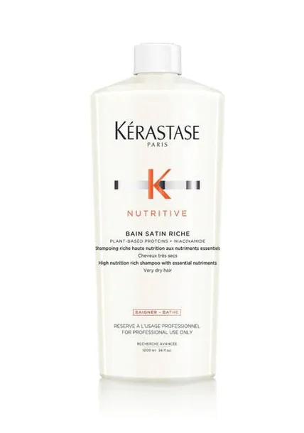 Kérastase Nutritive Bain Satin Kąpiel Odżywcza do Włosów Grubych 1000ml