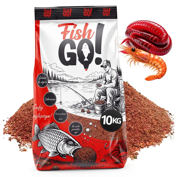 Zanęta Wędkarska 10KG OCHOTKA KRYL method feeder na ryby KARPIA uniwersalna