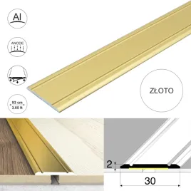 listwa-aluminiowa-progowa-plaska-effector-a02-93-cm-zlota-samoprzylepna