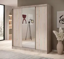 szafa-przesuwna-200-cm-dab-sonoma-biala-z-lustrem-i-lamelami-do-sypialni-id