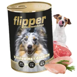 mokra-karma-flipper-z-wolowina-drobiem-dolina-noteci-400g-dla-psa