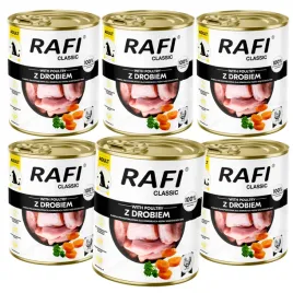 rafi-classic-z-drobiem-6x800g-mokra-karma-puszka-dolina-noteci-dla-psa