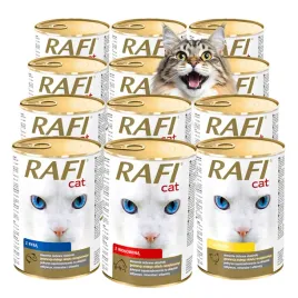 rafi-cat-mokra-karma-puszki-dla-kota-mix-smakow-wolowina-ryba-12x415g
