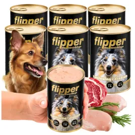 mokra-karma-flipper-z-wolowina-drobiem-dolina-noteci-dla-psa-6x400g