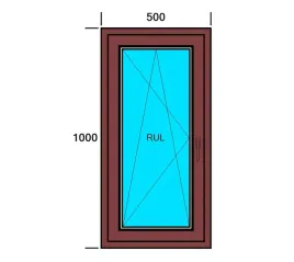 okna-pcv-500x1000-ru-zewnetrzny-zloty-dab-lewe