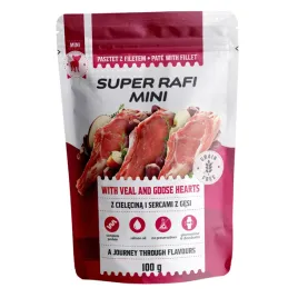 super-rafi-mini-mokra-karma-dla-psa-male-rasy-cielecina-ges-100g