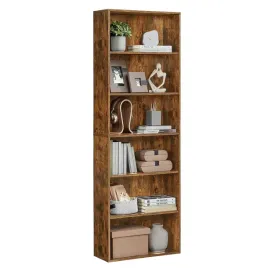 brazowy-otwarty-regal-na-ksiazki-dekoracje-z-6-polkami-1785-cm