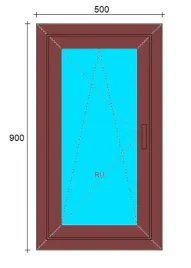 okna-pcv-500x900-ru-zewn-orzech-lewe