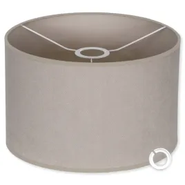 abazur-klosz-soft-miekki-bezowy-pcv-tkanina-delikatna-30-x-20-cm-e14-e27