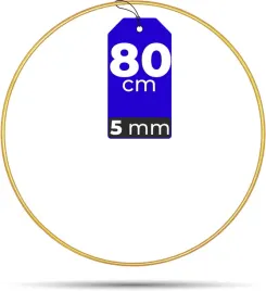 zlote-matowe-kolo-z-drutu-80cm-5mm-mocne-metalowe