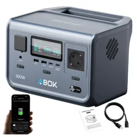 przenosna-stacja-zasilania-abok-ark300-288wh-300w-lifepo4-usb-c-140w-lekka