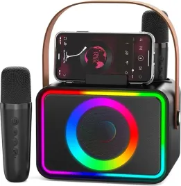 maszyna-do-karaoke-zestaw-glosnik-led-i-2-mikrofony-bezprzewodowe-k26