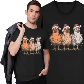 koszulka-swiateczna-t-shirt-na-swieta-kury-kurczaki-swiatelka-lampki