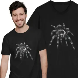 koszulka-czarna-tarantula-pajak-spider-pajeczyna