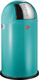 kosz-na-smieci-turkusowy-50l-pushboy-wesco