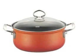 riess-garnek-riess-niski-10l-16cm-corall