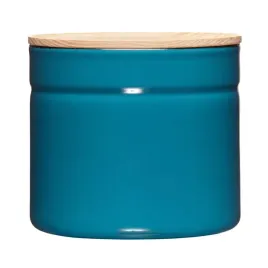 riess-pojemnik-kuchenny-z-drewniana-pokrywa-13l-silent-blue
