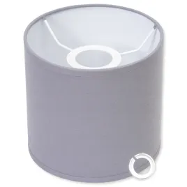 klasyczny-abazur-walec-klosz-ciemnoszary-20-20-cm