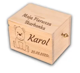 prezent-na-chrzest-swiety-drewniana-skarbonka-na-kluczyk-z-grawerem-gratis