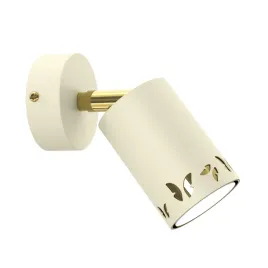 kinkiet-scienny-mlodziezowy-dla-dzieci-spot-led-bez-motyl-ecru-zloty-gu10