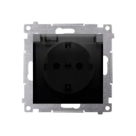 kontakt-simon-54-gniazdo-pojedyncze-schuko-ip44-z-klapka-transp-czarny-mat