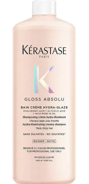 Kerastase Gloss Absolu Kąpiel Wzbogacona Szampon do Grubych Włosów 1000 ml