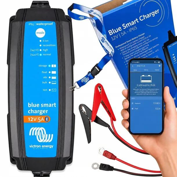Ładowarka Prostownik VICTRON ENERGY Blue Smart IP65 12/5 12V 5A Bluetooth